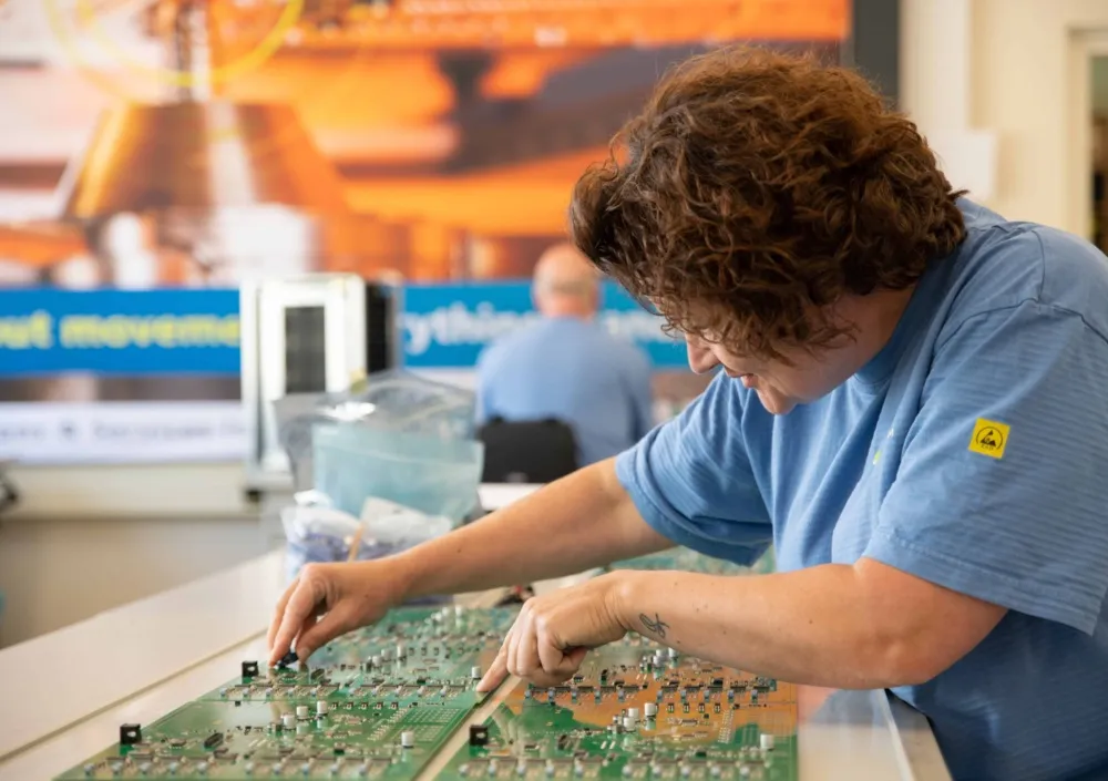 Werknemer Actemium Uden aan het werk