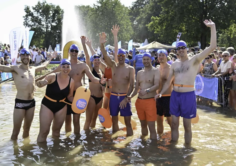 Actemium Zevenaar Team Swim to fight cancer
